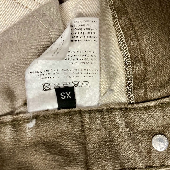 Joseph of London - Khaki cropped jeans. size XS. - Picture 3 of 5